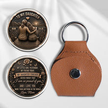 Load image into Gallery viewer, Personalized Pocket Hug Keychain Vintage Mother-Daughter Gift