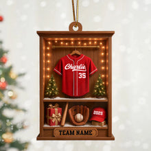 Load image into Gallery viewer, Personalized Baseball Acrylic Ornament Unique Gift for Fans