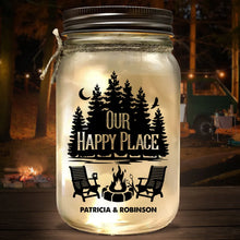 Load image into Gallery viewer, Personalized Glass Mason Jar Light Creative Gift for Couples