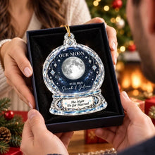 Load image into Gallery viewer, Personalized Acrylic Ornament Romantic Gift for Couple Christmas