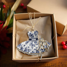 Load image into Gallery viewer, Dance of Joy - Personalized Blooming Ballet Dress Ornament Ornament MagicInPrints