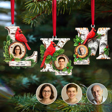 Load image into Gallery viewer, Cherished Memories: Personalized Cardinal Ornament - Unique Gift for Loved Ones Ornament MagicInPrints