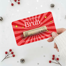 Load image into Gallery viewer, Personalized Santa Money Holder Card Unique Christmas Gift