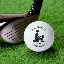 Load image into Gallery viewer, Personalized 19th Hole Golf Ball Funny Gift for Couples