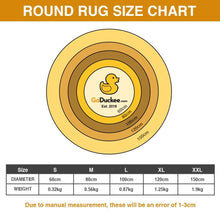 Load image into Gallery viewer, “Rollin’ Into the Holidays” - Personalized Chill Santa Round Rug - Unique Christmas Gift for Family and Friends Doormat MagicInPrints