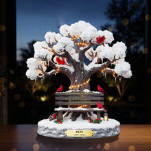 Load image into Gallery viewer, Cherished Memories, Personalized Heaven Gifts - Cardinal Acrylic Plaque for Family Shaped Plaques MagicInPrints