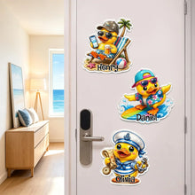 Load image into Gallery viewer, Personalized Acrylic Duck Magnet Cute Gift for Duck Fans
