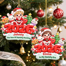 Load image into Gallery viewer, Personalized Acrylic Christmas Ornament Cute Child Gift for Family