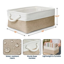Load image into Gallery viewer, Personalized Cotton Rope Basket Christmas Toy Storage Gift for Kids