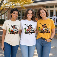 Load image into Gallery viewer, Personalized Halloween Teacher Tee Cute Design Gift for Educators
