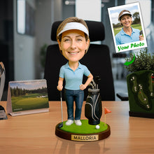 Load image into Gallery viewer, “Swing Into Joy with Custom Golf Champion Acrylic Plaque” - Personalized Gift for Golf Lovers Shaped Plaques MagicInPrints