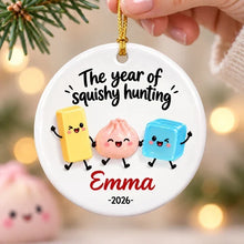 Load image into Gallery viewer, Personalized Ceramic Ornament Cute Squishies Gift for Kids