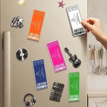 Load image into Gallery viewer, Personalized Acrylic Concert Magnet Gift for Daughter or Friend