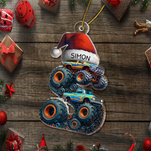 Load image into Gallery viewer, Make Christmas Magical – Personalized Custom Shaped Acrylic Ornament – Gift for Kids Acrylic Ornament MagicInPrints