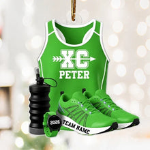 Load image into Gallery viewer, Personalized Acrylic Ornament for Runners Custom Sports Gift