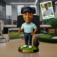 Load image into Gallery viewer, “Swing Into Joy with Custom Golf Champion Acrylic Plaque” - Personalized Gift for Golf Lovers Shaped Plaques MagicInPrints