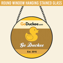 Load image into Gallery viewer, You & Me at the Beach - Personalized Stained Glass Suncatcher Ornament MagicInPrints