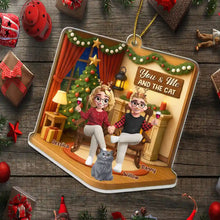 Load image into Gallery viewer, Celebrate Love and Companionship – Personalized Custom Shaped Acrylic Ornament – Gift for Pet Lovers Acrylic Ornament MagicInPrints