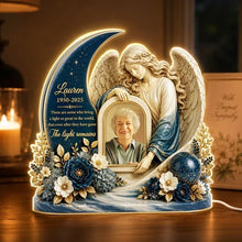Load image into Gallery viewer, Personalized Memorial Acrylic Light Box Sympathy Gift for Family