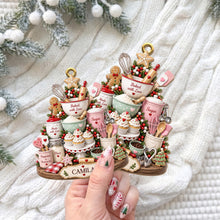 Load image into Gallery viewer, Personalized Wooden Ornament Baked with Love Gift for Home Cook