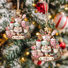 Load image into Gallery viewer, Personalized Wooden Ornament Baked with Love Gift for Home Cook