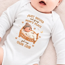 Load image into Gallery viewer, Personalized Baby Onesie with Winking Baby | Baby Shower Gift