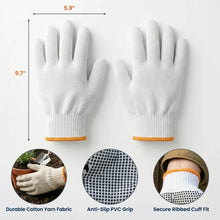 Load image into Gallery viewer, Personalized Cotton Gardening Gloves with Bee Art Gift for Mom