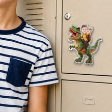 Load image into Gallery viewer, Personalized Acrylic Dinosaur Unicorn Flamingo Magnet Gift for Kids