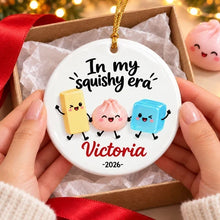 Load image into Gallery viewer, Personalized Ceramic Ornament Cute Squishies Gift for Kids