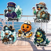 Load image into Gallery viewer, Personalized Acrylic Magnet Halloween Cruise Family Gift