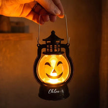 Load image into Gallery viewer, Personalized LED Pumpkin Lantern Halloween Gift for Family