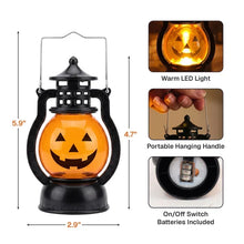 Load image into Gallery viewer, Personalized LED Pumpkin Lantern Halloween Gift for Family