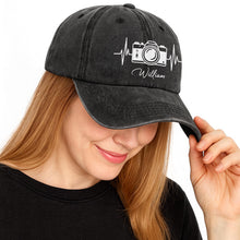 Load image into Gallery viewer, Personalized Classic Tee Photography Heartbeat Gift for Him/Her