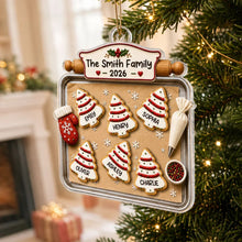 Load image into Gallery viewer, Personalized Acrylic Christmas Ornament Custom Family Gift