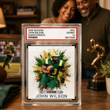 Load image into Gallery viewer, Personalized Acrylic Block Plaque Custom Football Keepsake Gift for Players