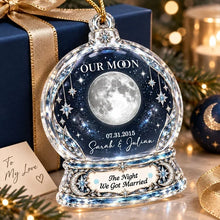 Load image into Gallery viewer, Personalized Acrylic Ornament Romantic Gift for Couple Christmas