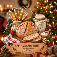 Load image into Gallery viewer, Personalized Acrylic Ornament for Bakers Custom Gift Unique Kitchen Decor