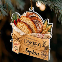 Load image into Gallery viewer, Personalized Acrylic Ornament for Bakers Custom Gift Unique Kitchen Decor