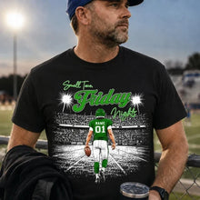 Load image into Gallery viewer, Personalized Football Sweatshirt Custom Name Gift for Fans