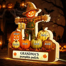 Load image into Gallery viewer, Personalized Acrylic Light Box Halloween Gift for Grandma