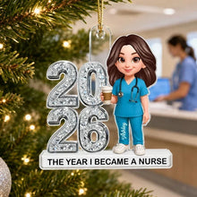 Load image into Gallery viewer, Personalized Nurse Acrylic Ornament Christmas Gift for Nurse