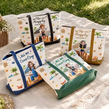 Load image into Gallery viewer, Personalized Tote Bag for Women with Fun Cruise Design
