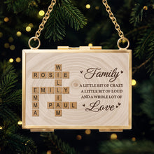 Load image into Gallery viewer, Personalized Hanging Photo Frame Ornament Gift for Mom & Dad
