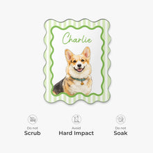 Load image into Gallery viewer, Personalized Acrylic Magnet Watercolor Pet Portrait Gift for Pet Owners