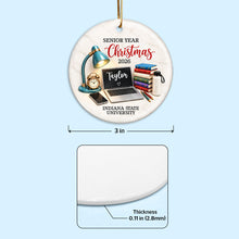 Load image into Gallery viewer, Personalized Graduation Ceramic Ornament Unique Gift for Student