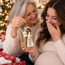 Load image into Gallery viewer, Personalized Wooden Ornament Mom-to-Be Heartwarming Gift