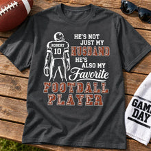 Load image into Gallery viewer, Personalized Classic Tee My Favorite Football Player Gift for Wife