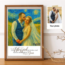 Load image into Gallery viewer, Together is Our Favorite Place - Personalized Art Style Couple Canvas Print Poster & Canvas MagicInPrints