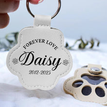 Load image into Gallery viewer, Forever Love: Personalized Pet Fur Storage Keychain - A Meaningful Memorial Gift for Pet Lovers Keychains PopCulturePrints