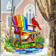 Load image into Gallery viewer, Heaven Fishing Suncatcher Ornament - A Personalized Gift for Fishing Lovers Ornament PopCulturePrints